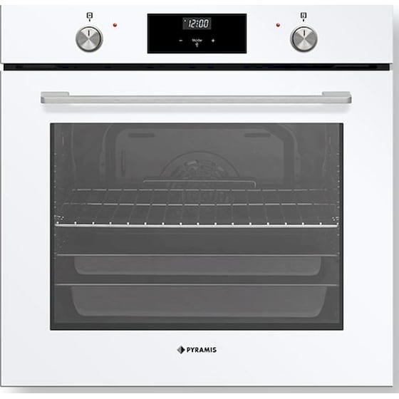 PYRAMIS PO78062009PWH 78 Lt Λευκό Εντοιχιζόμενος Φούρνος Άνω Πάγκου image 0