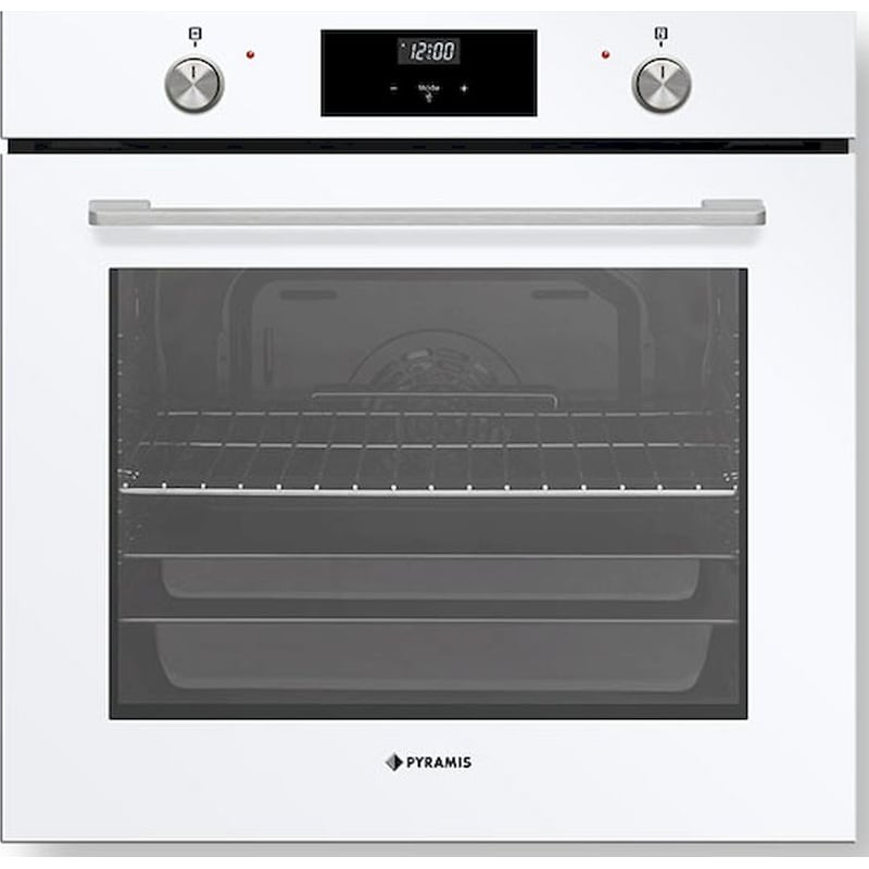 PYRAMIS PO78062009PWH 78 Lt Λευκό Εντοιχιζόμενος Φούρνος Άνω Πάγκου