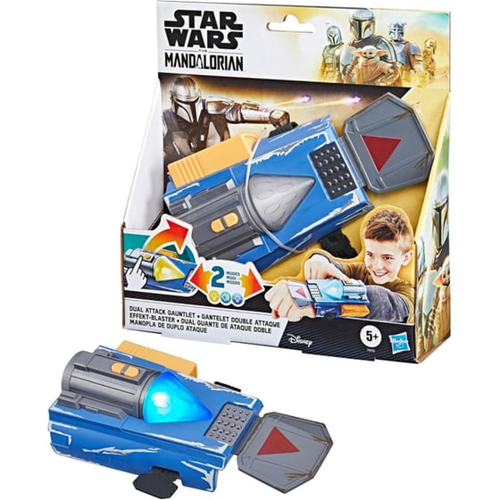 Hasbro Star Wars Disney The Mandalorian Dual Attack Gauntlet image 0