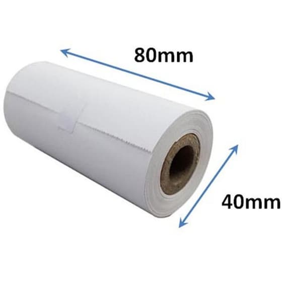 Χαρτοταινία Θερμική NETUM NT-TP80X40MM 9.5 m image 1