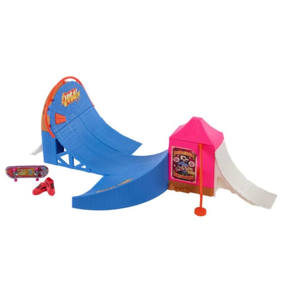 Mattel Finger Skate Spielzeug – Mit Modularen Rampen Und Miniaturschuhen, Kreativ-Set