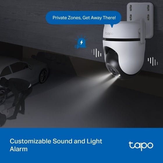 Ασύρματη IP Camera TP-Link Tapo C520WS 2K Dome με Ασύρματη Σύνδεση και 360° Κάλυψη image 5
