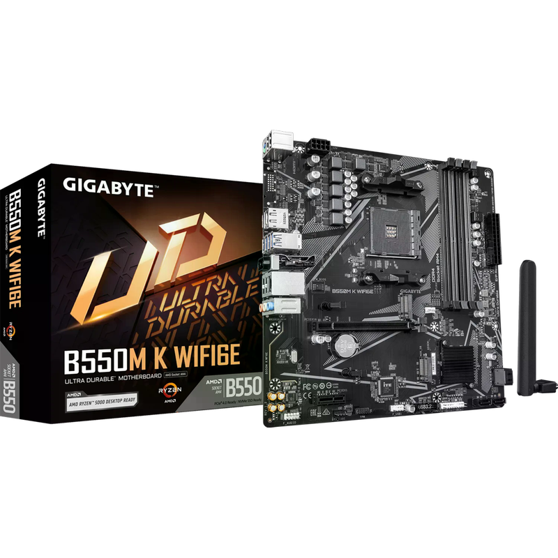 Μητρική Gigabyte B550M K WF6E με AM4 Socket MATX