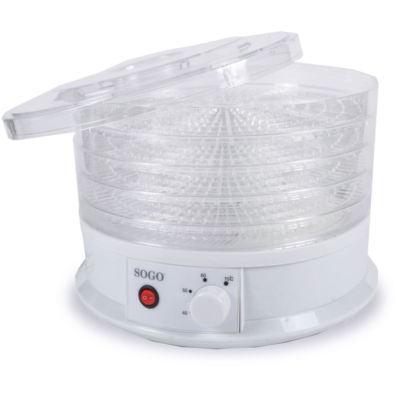 Αποξηραντής Τροφίμων SOGO DAL-SS-10460 250 W Λευκό image 2