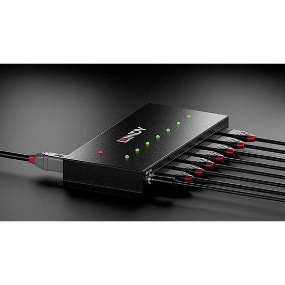 Lindy 43128 USB Hub 7-Port USB 3.0 συμβατό με USB-A image 4