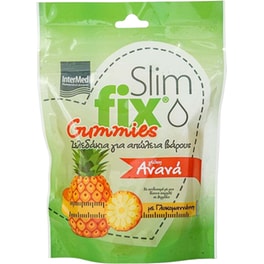 Ειδικό Συμπλήρωμα Διατροφής Intermed Slim Fix Gummies Ανανάς - 42 τεμάχια