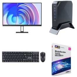 Bundle Mini Desktop Blackview MP200 (Core i5-12450H/16GB/1TB SSD/UHD Graphics/ Windows 11 Pro) + Xiaomi Monitor A24i 24'' FHD 100Hz 6ms IPS + Πληκτρολόγιο & Ποντίκι Alcatroz + Antivirus Bitdefender