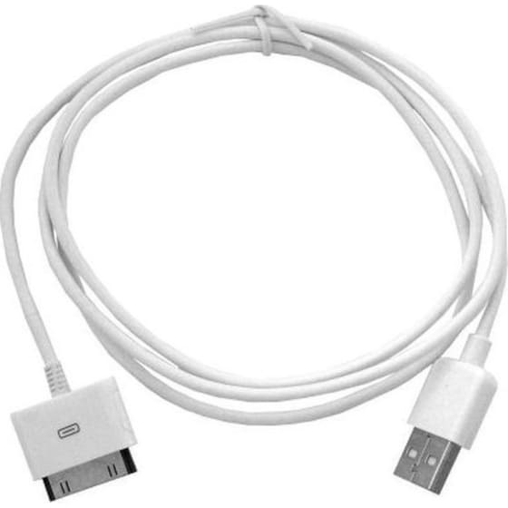 Καλώδιο δεδομένων Oem Usb to 30-pin 1m - White image 0