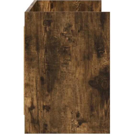 Έπιπλο Τηλεόρασης VidaXL 135 x 33 x 47 cm - Καπνιστή Δρυς image 4