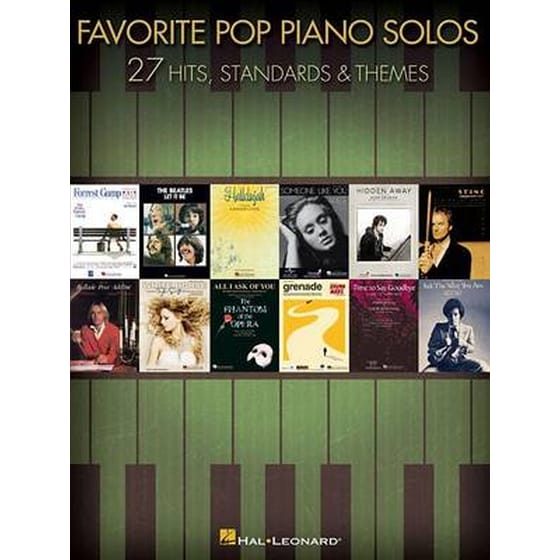 Favorite Pop Piano Solos image 0