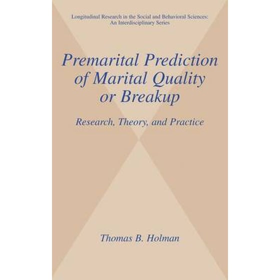 Premarital Prediction of Marital Quality or Breakup image 0