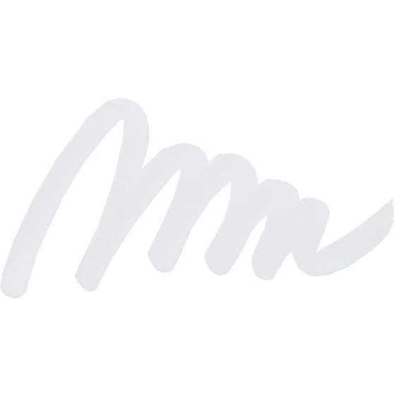 Μαρκαδόρος Brush Uni Posca Μεσαίο Πινέλο Λευκό image 3