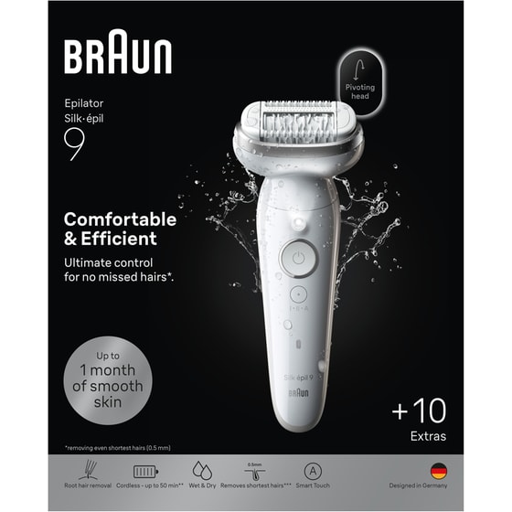 Αποτριχωτική Μηχανή BRAUN SES9-241/N Λευκό image 4