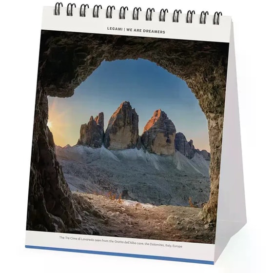 Ημερολόγιο Επιτραπέζιο Legami 2025 Mountains 12x14.5cm image 1