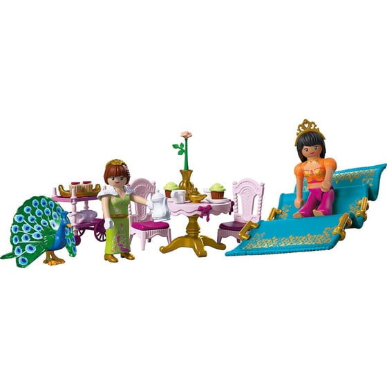 PLAYMOBIL® Princess Βασιλική Τραπεζαρία και Πριγκίπισσα με Μαγικό Χαλί (72054) image 1