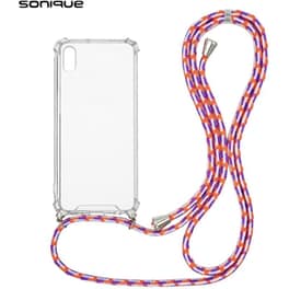 Θήκη Apple iPhone XS Max - Sonique με Κορδόνι Armor Clear - Πορτοκαλί