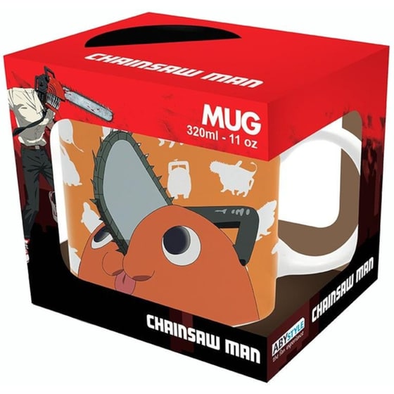 Κούπα Abystyle Chainsaw Man Pochita Κεραμική 320 ml - Πορτοκαλί image 2