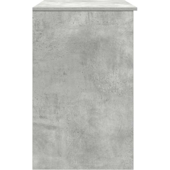 Γραφείο VidaXL από Επεξεργασμένο Ξύλο 86x49x76 cm - Γκρι Σκυροδέματος image 6