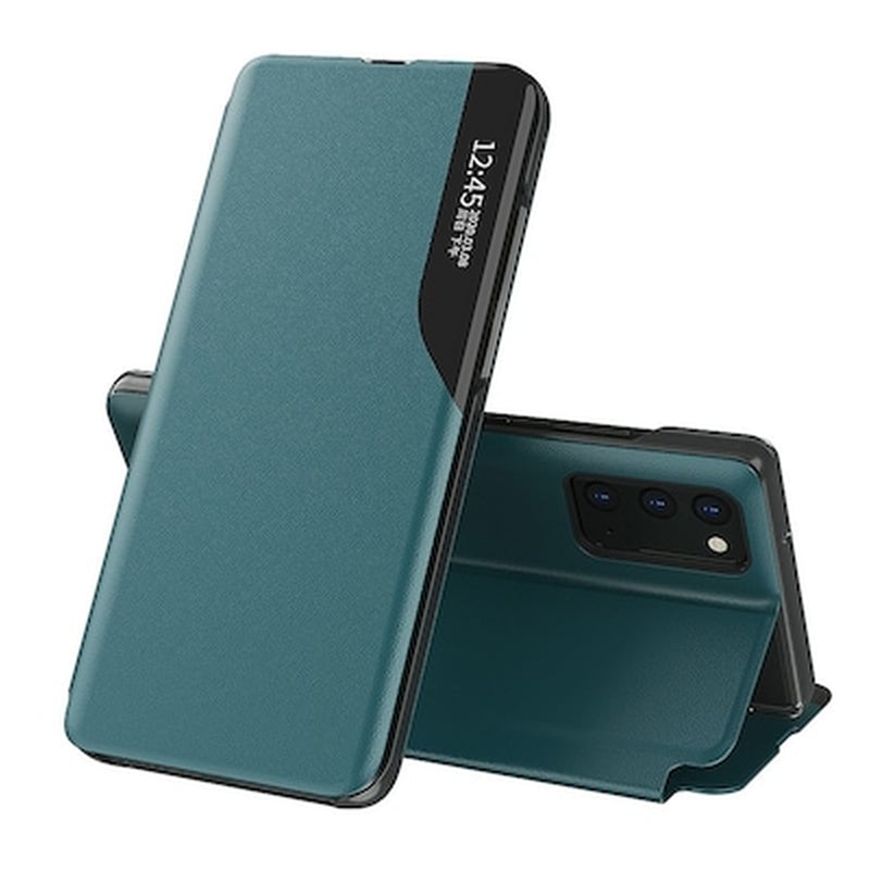 ANCUS Θήκη Apple iPhone 12 Pro Max - Ancus Smart Flip View Book Case - Green