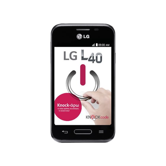 Smartphone LG L40 4GB Μαύρο image 0