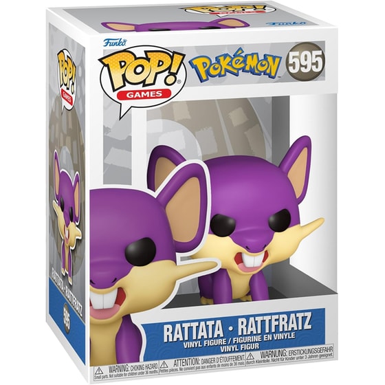 Funko Pop! Games - Pokemon - Rattata 595 image 1