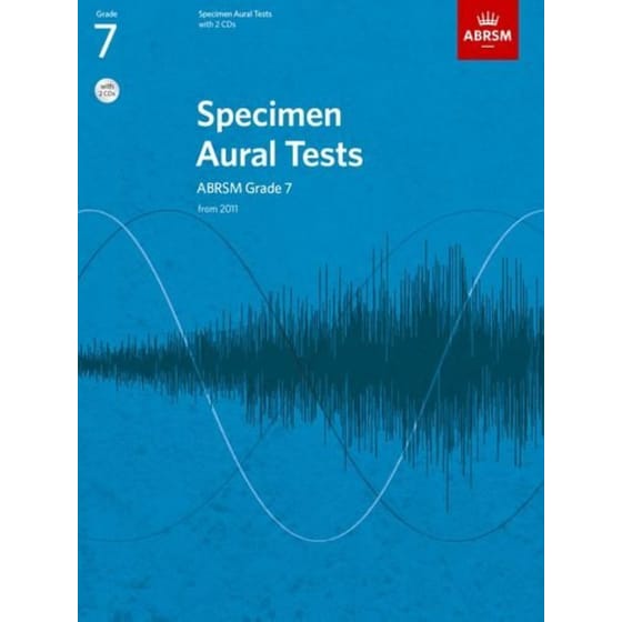 Specimen Aural Tests, Grade 7 with 2 CDs image 0
