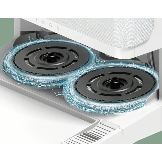 IROBOT ROOMBA PLUS 405 Combo + AutoWash Dock για Σκούπισμα και Σφουγγάρισμα Λευκό Σκούπα Ρομπότ image 4