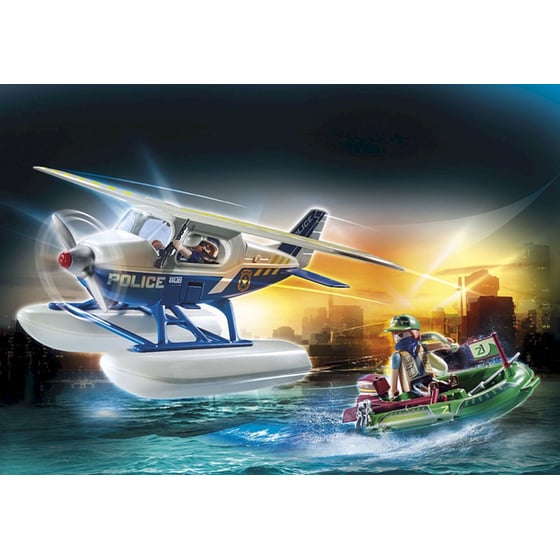 PLAYMOBIL® City Action Καταδίωξη Λαθρέμπορου από Αστυνομικό Υδροπλάνο (70779) image 2