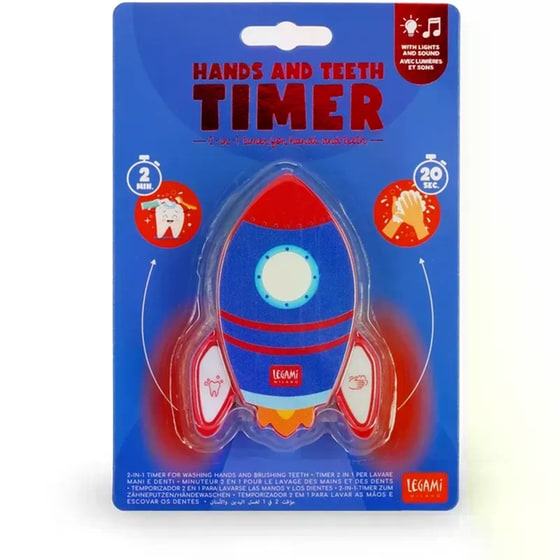 Χρονοδιακόπτης Legami Hands&Teeth Timer Space image 6
