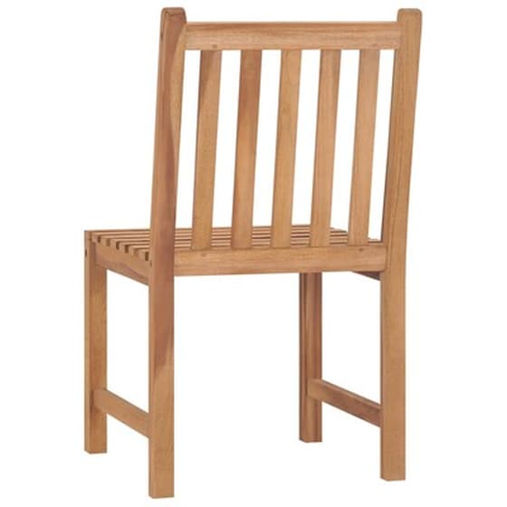 Vidaxl Καρέκλες Κήπου 8 Τεμ. Από Μασίφ Ξύλο Teak image 5