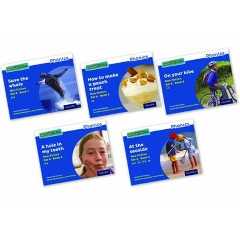Read Write Inc. Phonics: Blue Set 6 Non-fiction books (Mixed Pack of 5)