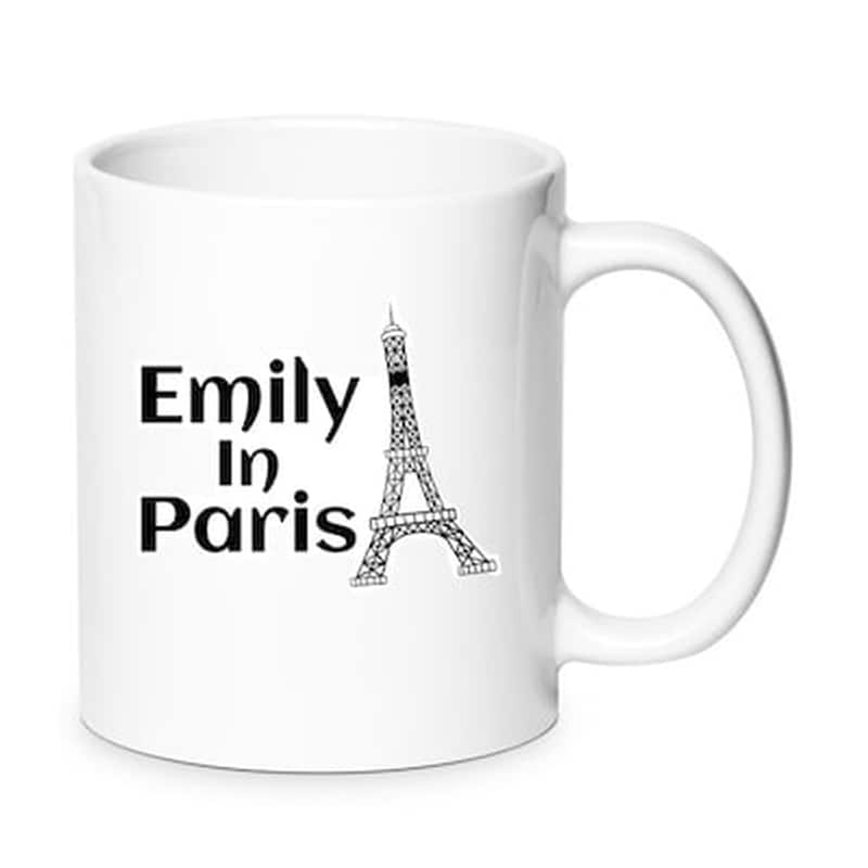 OEM Κούπα Emily in Paris No1 Κεραμική 330 ml - Λευκό