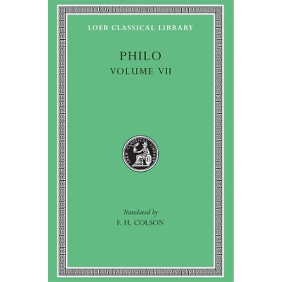Philo, Volume VII image 0