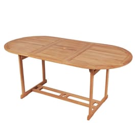 Τραπέζι Εξωτερικού Χώρου VidaXL από Ξύλο 180x90x75 cm - Καφέ