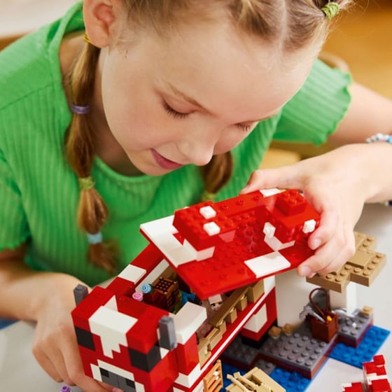 LEGO® Minecraft The Mooshroom House (21270) image 10