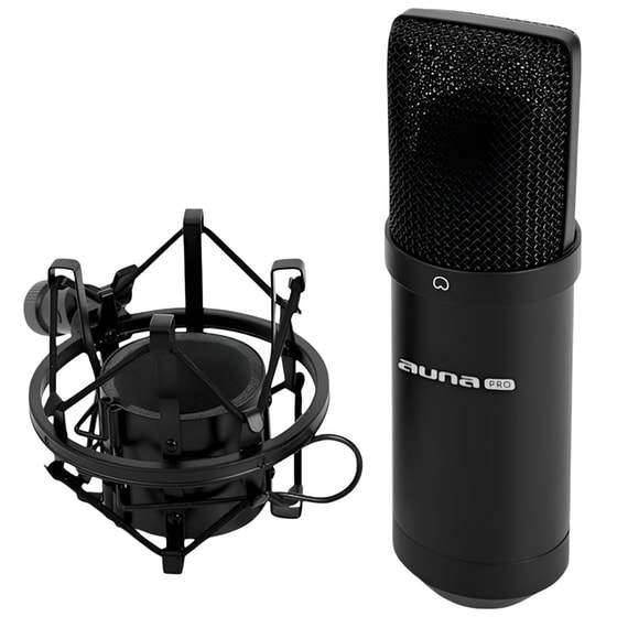 Auna Pro HK-MIC-900B Πυκνωτικό USB Μικρόφωνο - Μαύρο image 2