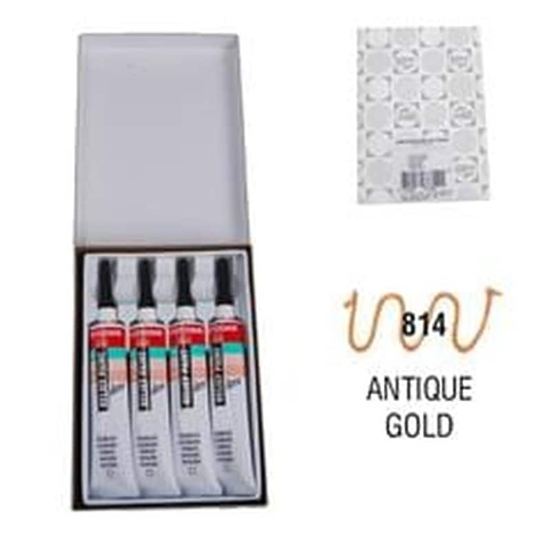 TALENS Talens Χρώμα Decorfin Relief Paint 814 Antique Gold 20ml