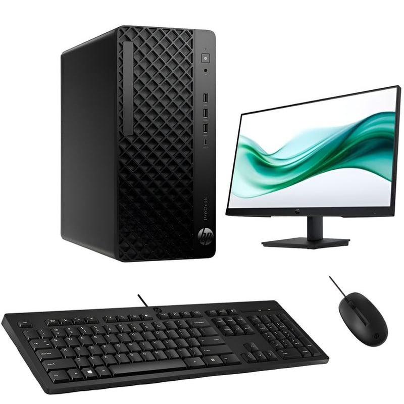 Desktop HP ProDesk 4 Tower G1i AI (Intel Core Ultra 5-225/16 GB/512GB SSD/Intel Graphics/Win11Pro) HP 324PV Monitor 23.8
