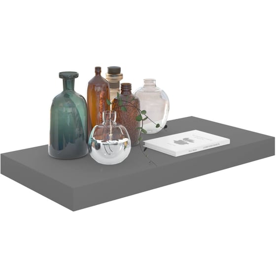 Ράφι Τοίχου VidaXL από MDF 50x23x3.8 cm - Γκρι image 5