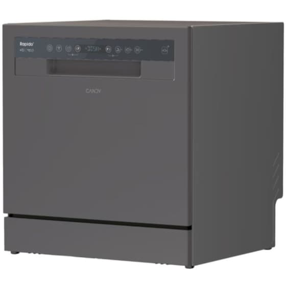 CANDY CP 8F9FFA για 8 Σερβίτσια - Ανθρακί Πλυντήριο Πιάτων Πάγκου image 2