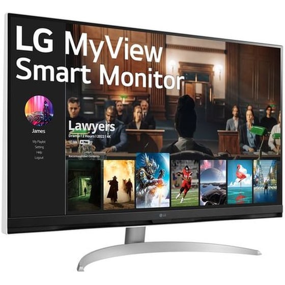 LG Smart Monitor 32SQ700S-W Monitor 32'' 4K UHD VA Flat 60Hz 5ms image 1