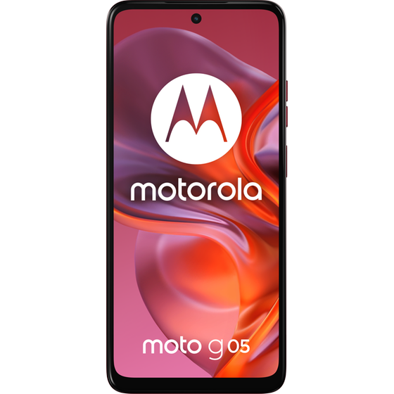 Motorola Moto G05 128GB - Plum Red image 2