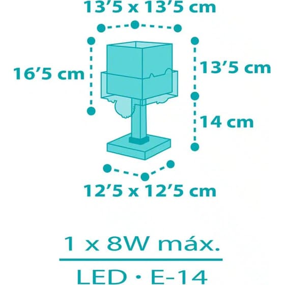 Παιδικό Επιτραπέζιο Φωτιστικό Ango Happy Jungle 63311 image 4