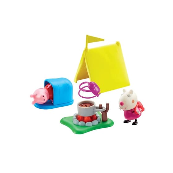 Peppa Pig Κουζινα Καμπινγκ Με 2 Φιγουρες Ppc40000 image 1