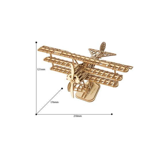 3D Puzzle Ξύλινο Airplane image 1