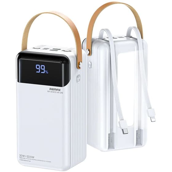 Powerbank Remax RPP-565 60.000 mAh - Λευκό image 1