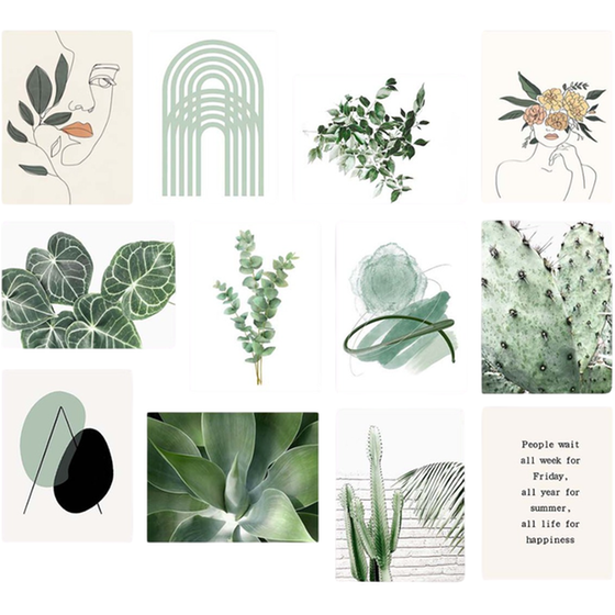 Μοντέρνοι Πίνακες 24Mall Διάφορα Σχέδια 20x15cm image 0