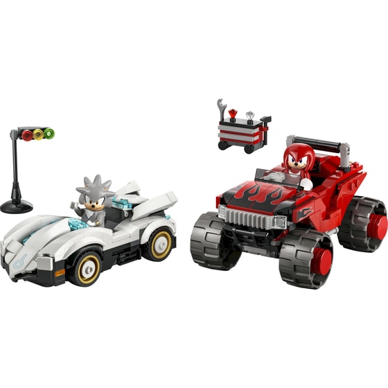 LEGO® Sonic the Hedgehog Silver's Car vs. Knuckles' Monster Truck (77118) image 2