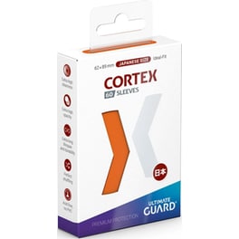 Ultimate Guard Cortex Card Sleeves Japanese Small Size - Orange (60 Sleeves)