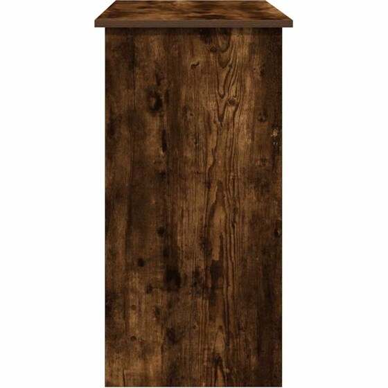 Γραφείο VidaXL από Επεξεργασμένο Ξύλο 80x40x75 cm - Καπνιστή Δρυς image 4